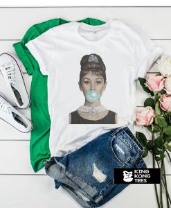 Audrey Hepburn Bubble t shirt