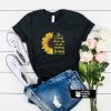 Be Kind Sunflower t shirt