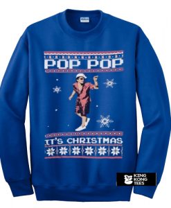 Bruno Mars Pop Pop It's Christmas sweatshirt