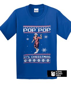 Bruno Mars Pop Pop It's Christmas t shirt