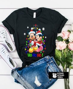 Disney Mickey and Minnie Ho Ho Ho t shirt