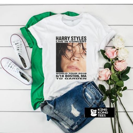 Harry Styles Live in Concert Boston t shirt