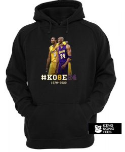 Kobe Bryant Basketball Tribute Los Angeles Number 24 8 hoodie