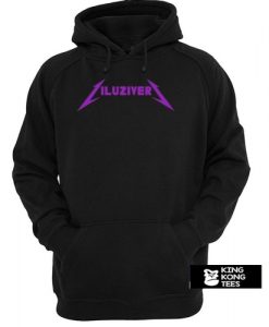 Lil Uzi Vert purple logo hoodie