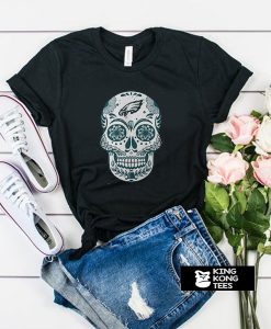 Philadelphia Eagles Sugar Skull t shirt