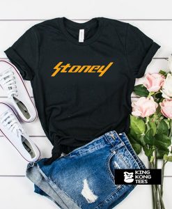 Post Malone Stoney Orange Logo t shirt