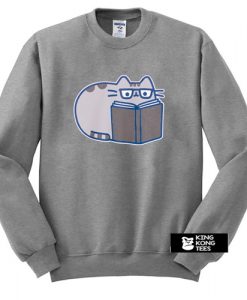 Reading Pusheen sweatshirt