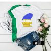 Stretched Marge Simpson t shirt