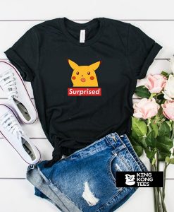 Surprised Pikachu t shirt