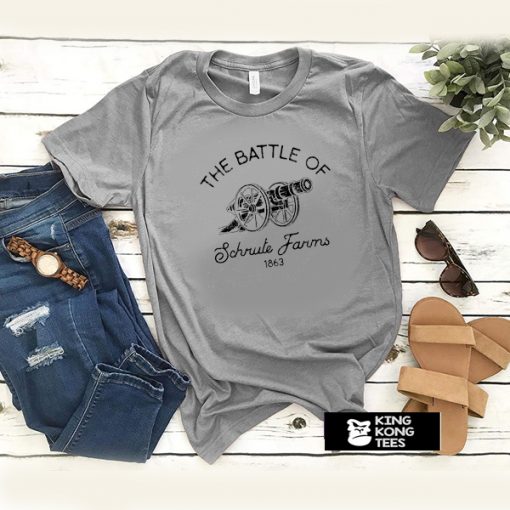 The Battle of Schrute Farms t shirt