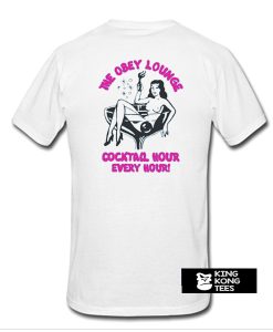 The Obey Lounge Cocktail t shirt