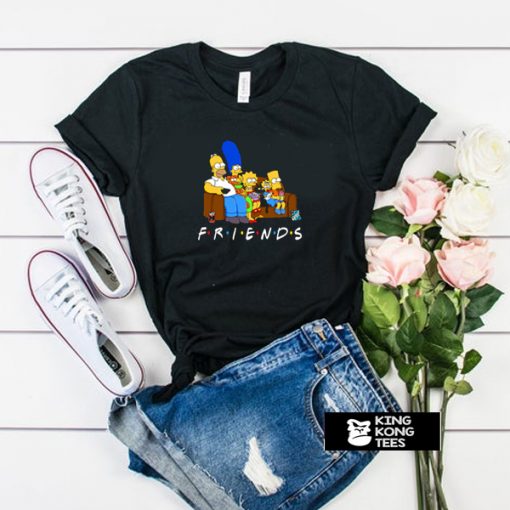 The Simpsons Friends t shirt