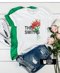 The smiths flowers t shirt