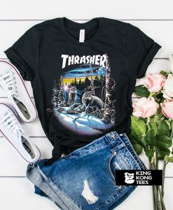 Thrasher Magazine 13 Wolves t shirt