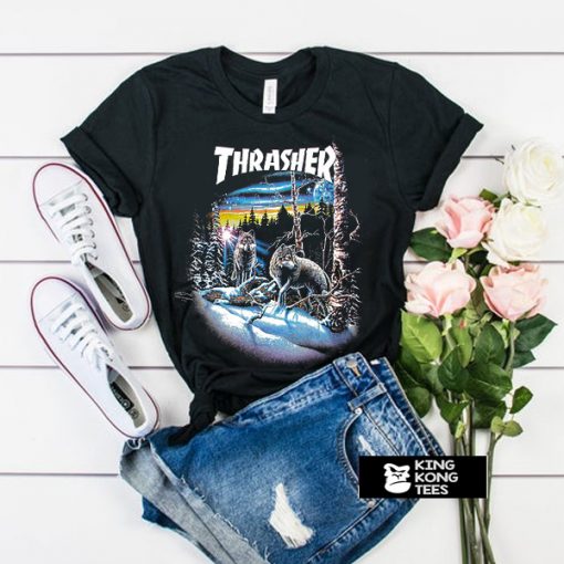 Thrasher Magazine 13 Wolves t shirt