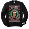 Ugly Christmas Sweater Mike Tyson Kith Me Under The Mithletoe Unisex sweatshirt