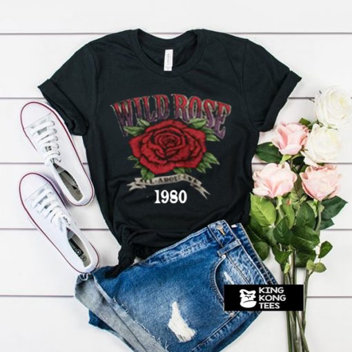 Wild Rose all about eve 1980 t shirt