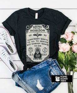 bring me the horizon spirit board t shirt