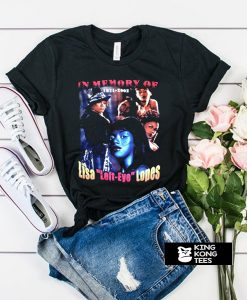 in memory of lisa left-eye lopes t shirt