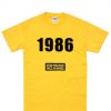 1986 graphic t shirt