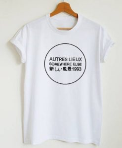 Autres Lieux Somewhere Else t shirt FR05