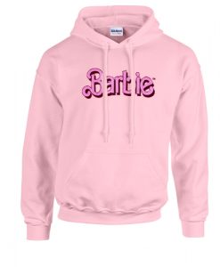 Barbie Pink Font hoodie