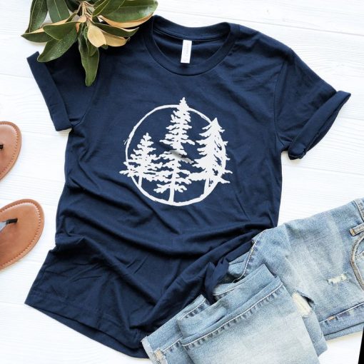 Evergreen Trees t shirt