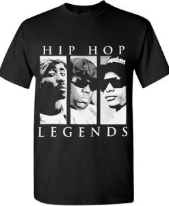 Hip Hop Legend Tupac Easy E Biggie t shirt