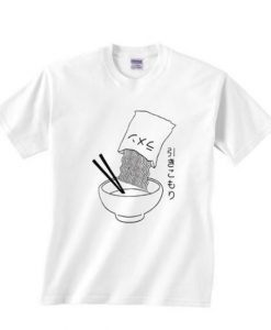 Japanese Ramen Noodle t shirt