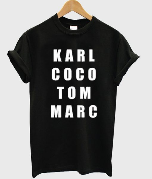 Karl Coco Tom Marc t shirt FR05