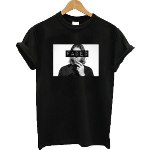 Kurt Cobain Faded t shirt