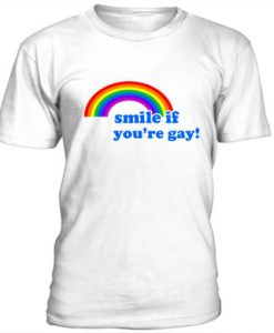 Smile If You’re Gay t shirt FR05