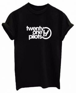 Twenty One Pilots Letters Print t shirt