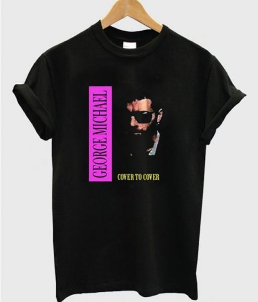 george michael cover to cover vintage t shirt FR05