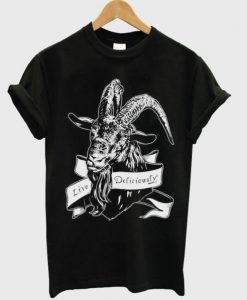 live deliciously t shirt FR05