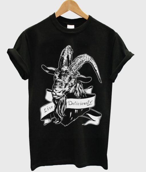 live deliciously t shirt FR05