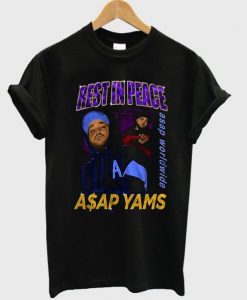 rest in peace asap yams t shirt FR05