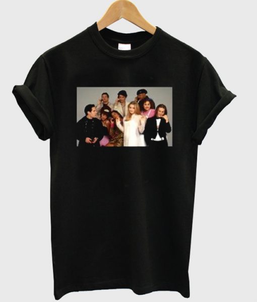 the cast of clueless t shirt FR05