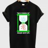 time is running out analyze your data t shirt