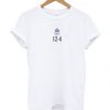 12-4 White t shirt