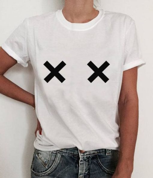 Cross Boobs t shirt