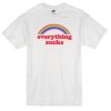 Everything Sucks Rainbow Color t shirt