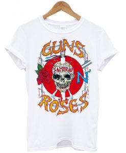 Guns N' Roses Vinyl Bootlegs Samurai t shirt