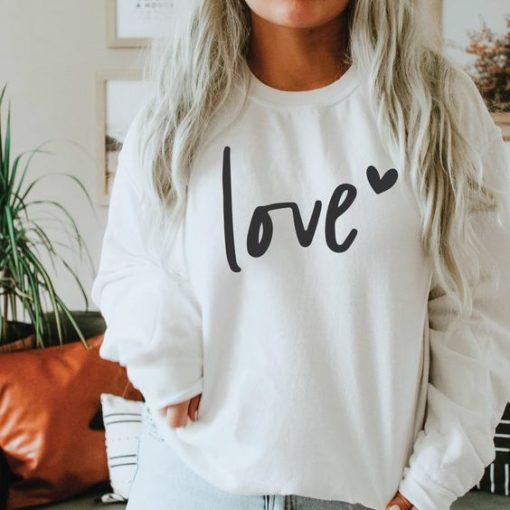 Love sweatshirt