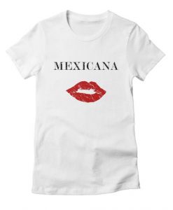 Mexicana Red Lips t shirt