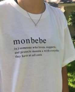 Monbebe defintion t shirt