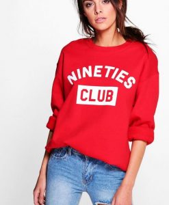 Nineties Club sweatshirt