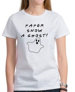 Paper Snow a Ghost t shirt