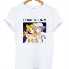 Sailor Moon Love Story t shirt