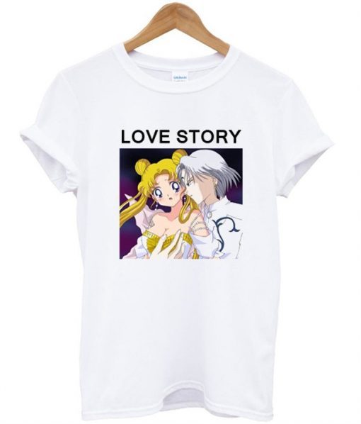 Sailor Moon Love Story t shirt